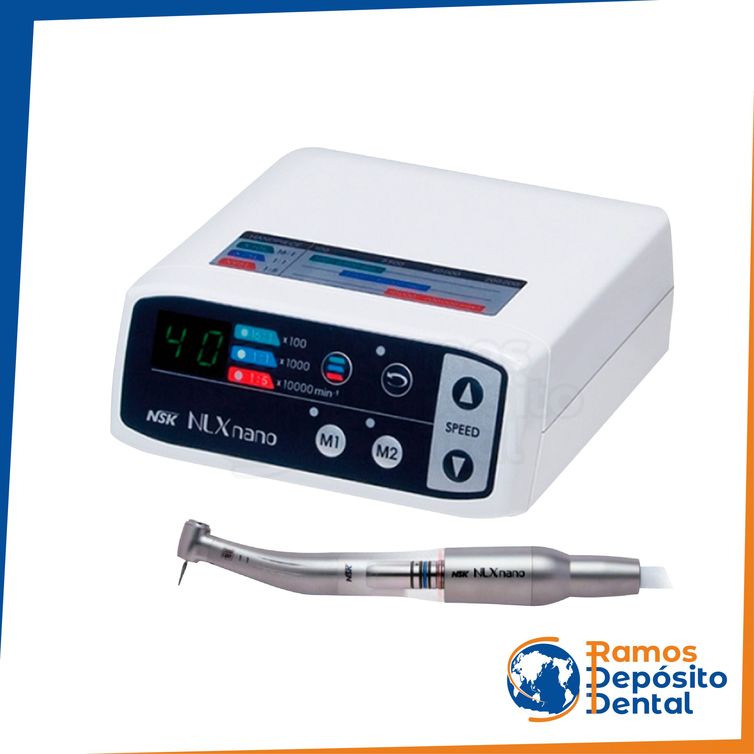 MICROMOTOR ELÉCTRICO NLX NANO LED NSK CON TI MAX